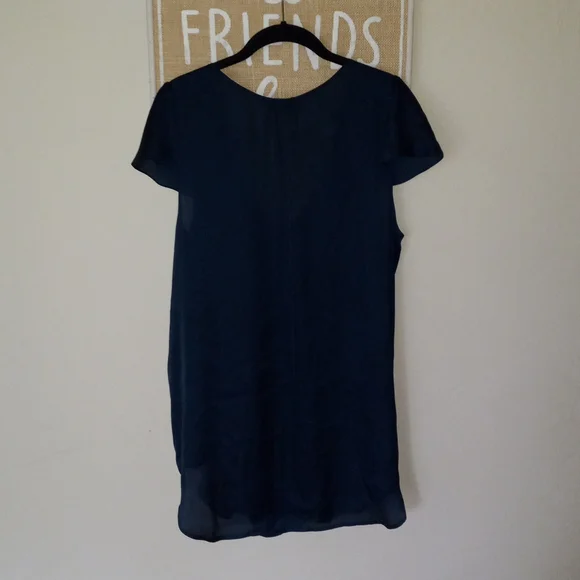 Gap XL dark blue green blouse NWOT - Picture 4 of 7